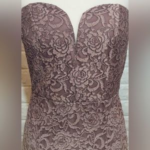 Venus Lace Violet Ombré Dress